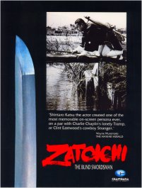 Zatoichi poster: Front page